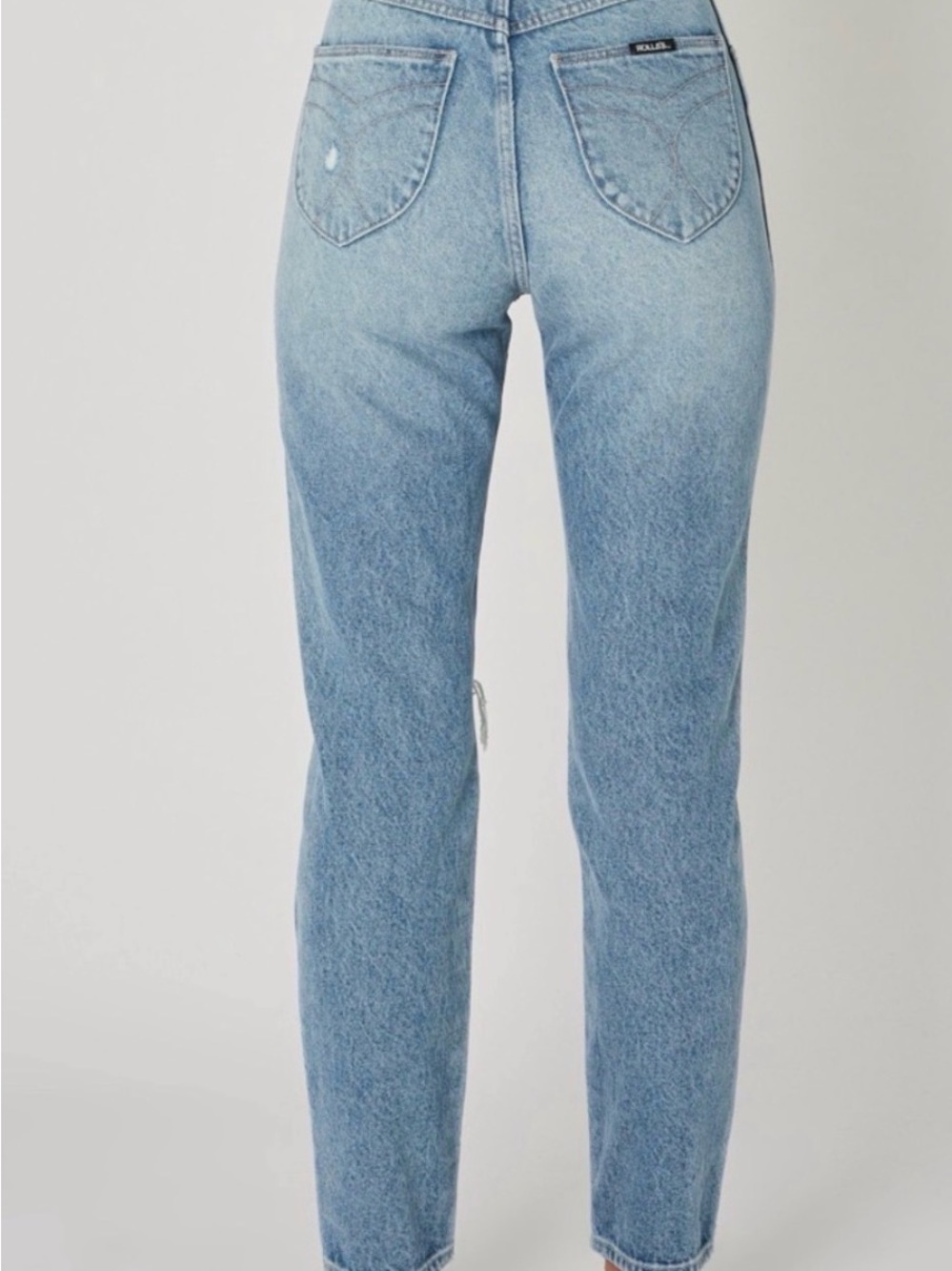 ROLLA'S Elle Jeans Super High Rise Relaxed Straight Jeans Size 25